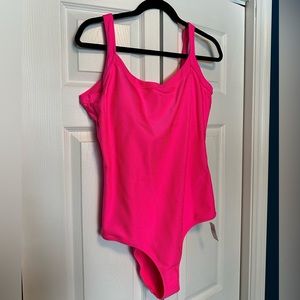 American Eagle one piece pink bathing suit - new with tags